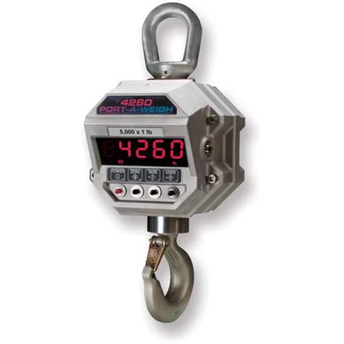 MSI 156020 Port-A-Weigh MSI-4260-IS Legal for Trade Intrinsically Safe Crane Scale 70,000 x 20 lb