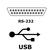 A&D Weighing AX-USB-2920-25P  USB  to 25 pin RS-232  Converter