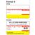 Ishida 47762 Format 5 - No Barcode 1 Name Line and 2 Ingredient Lines 12 Rolls Ishida 47762 Format 5 - N