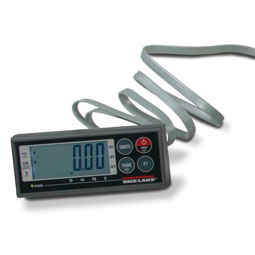 Rice Lake 179191 Replacement Primary Operator Display, BenchPro Series with 18 in cable, Models BP 0610, BP 1010, BP 1216