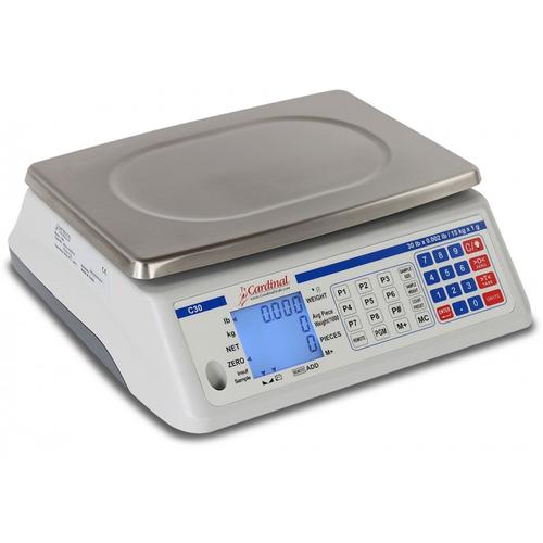 Detecto C100 Portable Counting Scales - 100 lb x 0.01 lb