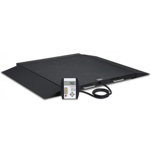 Detecto 6600 Portable Wheelchair Scale 32 in x 40 in - 1000 lb x 0.2 lb