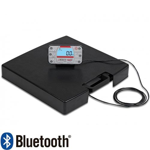 Detecto APEX-RI-BT-AC Bluetooth Physician Scale With Remote Display and AC adapter Included  Legal For Trade 600 x 0.1 lb