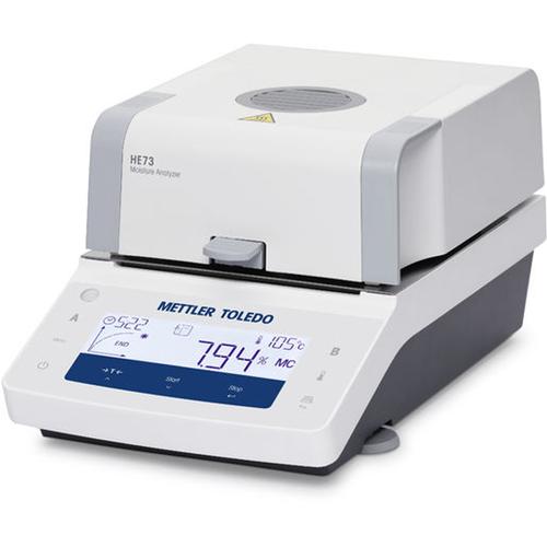 Mettler Toledo® HE73 Halogen Moisture Analyzer 71g x 1 mg