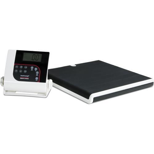 Rice Lake 160-10-7 Low-Profile Digital Physician Scale 550 lb x 0.2 lb