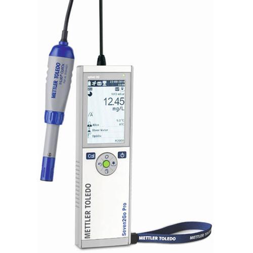 Mettler Toledo® S9 Seven2Go S9-Basic Dissolved Oxygen portable meter kit with InLab OptiOx-ISM IP67 Mettler Toledo® S9 Seven2Go S9-Basic Dissolved Oxygen portable meter kit with InLab OptiOx-ISM IP67 0.00 to 50 mg/L (ppm)
