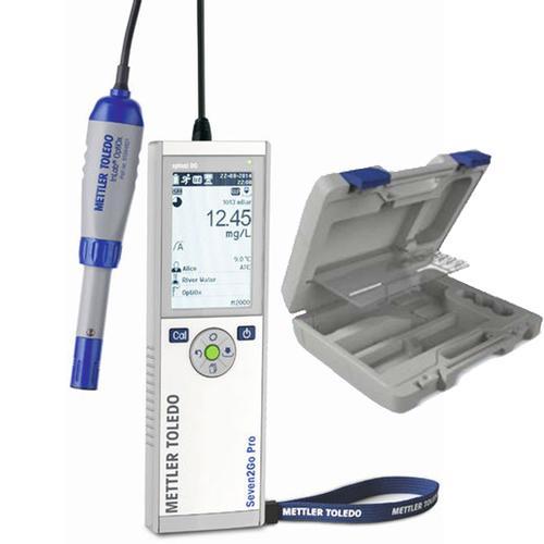 Mettler Toledo® S9 Seven2Go S9-Basic Dissolved Oxygen portable meter kit with InLab OptiOx-ISM IP67, Mettler Toledo® S9 Seven2Go S9-Basic Dissolved Oxygen portable meter kit with InLab OptiOx-ISM IP67, BOD adapter and uGo carrying case 0.00 to 50 mg/L (ppm)