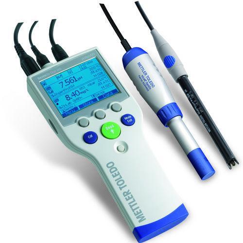 Mettler Toledo® SG98-FK2 SevenGo Duo PRO pH/ion/RDO meter (IP67) with InLab® Expert Go ISM and InLab Mettler Toledo® SG98-FK2 SevenGo Duo PRO pH/ion/RDO meter (IP67) with InLab® Expert Go ISM and InLab® OptiOx and Case -2.000 to 19.999