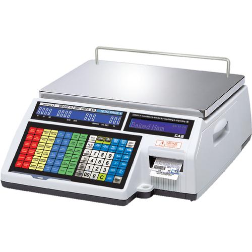 CAS CL5500B-60(NE) Bench Legal for Trade Label Printing Scale 30 x 0.01 lbs and 60 x 0.02 lbs