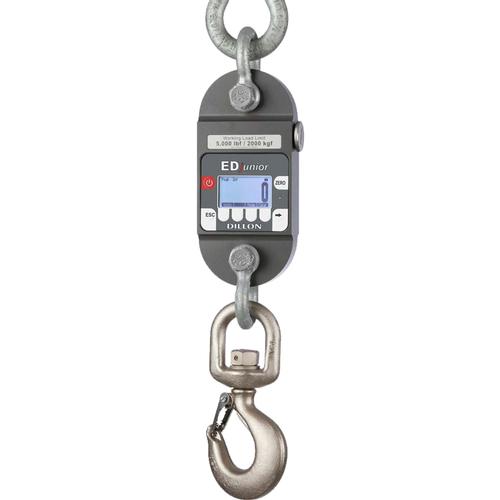 Dillon EDjunior RED Dynamometers with two Shackles and Carry Case