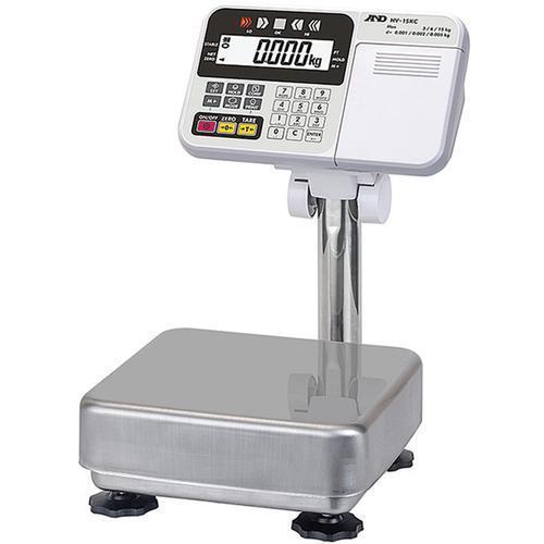 AND Weighing HV-15KCP Legal For Trade Platform Scale with Built-in Printer  6 x 0.002 lb -15 x 0.005 lb - 30 x 0.01 lb