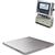 Rice Lake 882IS-18663 Roughdeck SS 2.5 X 2.5 ft  Stainless Steel FM Approved Legal for Trade Floor Scale with Battery Pack 2000 x 0.4 lb