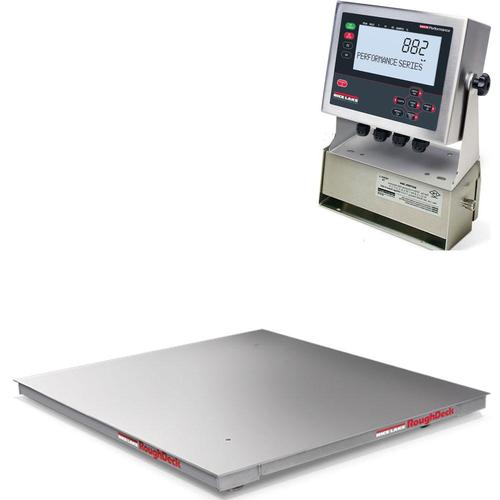 Rice Lake Roughdeck SS 882IS Stainless Steel FM Approved Legal for Trade Floor Scale