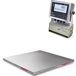 Rice Lake 882IS-46239 Roughdeck SS 3 X 3 ft Stainless Steel FM Approved Legal for Trade Floor Scale with Battery Pack 1000 x 0.2 lb