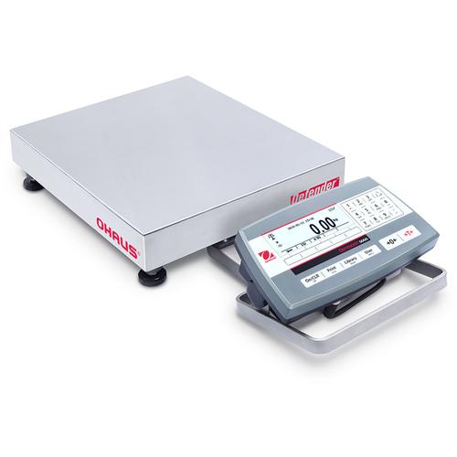 Ohaus D52P12RQR5 Defender 5000 12 x 12 Low Profile Bench Scale 25 x 0.001 lb and Legal for Trade 25 x 0.005 lb