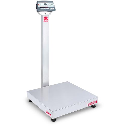 Ohaus D52P125RTV3 Defender 5000 23.6 x 31.5 in Bench Scale 250 x 0.01 lb and Legal for Trade 250 x 0.05 lb