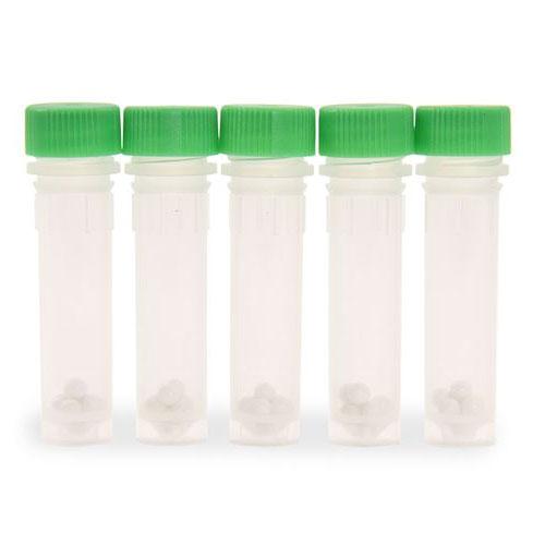 Ohaus 30391408 Green, Plant, 2 mL skirted tube, DNase/RNase free, 3 mm Zirconium Beads, 100/box