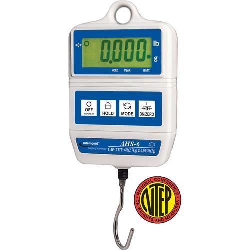 UWE AHS-15  (3-AHS-S150-022)  Intelligent-Weigh NTEP Hanging Scale 15 x 0.01 lb