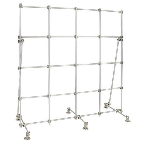 Ohaus CLR-FRAMESSL Stainless Steel Lab Frame Kit - 48 in x 18 in x 48 in (1219 mm x 457 mm x 1219 mm) 