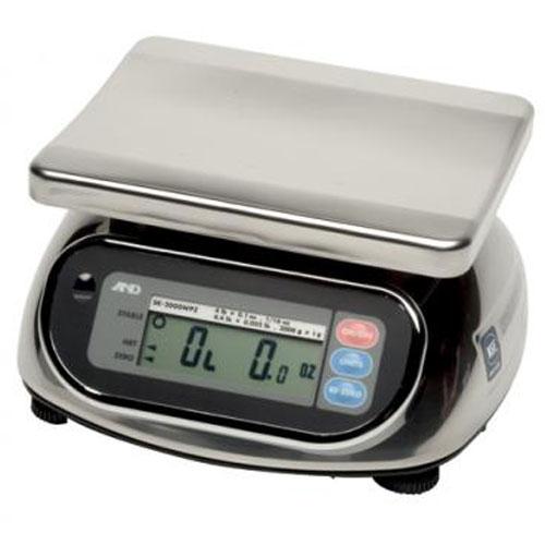 AND Weighing SK-5000WP NTEP Legal for Trade Waterproof Scale, 5000 x 2 g