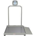 Health O Meter 2500KG-BT Digital Wheelchair Scale with Built-in Pelstar Wireless Technology KG Only 454 x 0.1 kg