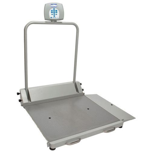 HealthOMeter 2600KL-BT Digital Wheelchair Scale with Built-in Pelstar Wireless Technology 1000 x 0.2 lb