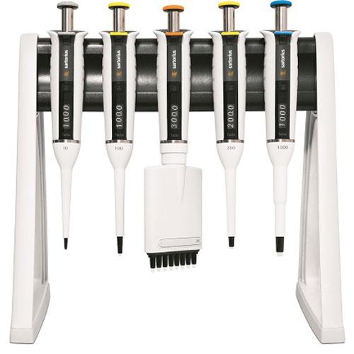 Sartorius LH-729673 Tacta Mechanical Pipette Multipack Starter Kit - 0.5 – 10 ul / 10 – 100 ul / 20 – 200 ul / 100 – 1,000 uL