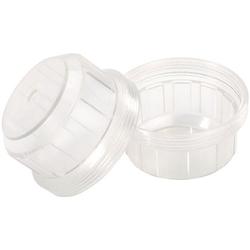 Ohaus 30314862 Bucket Adapters 100ml Screw Caps Only, Sealable (set of 2) 