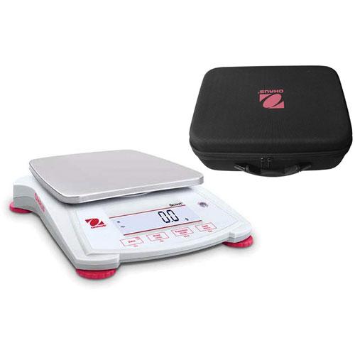 Ohaus Scout SPX2202 Portable Balance 2200 x 0.01g with Carrying Case