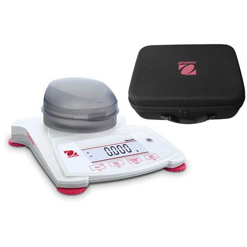 Ohaus Scout SPX223 Portable Balance 220 x 0.001 g with Carrying Case