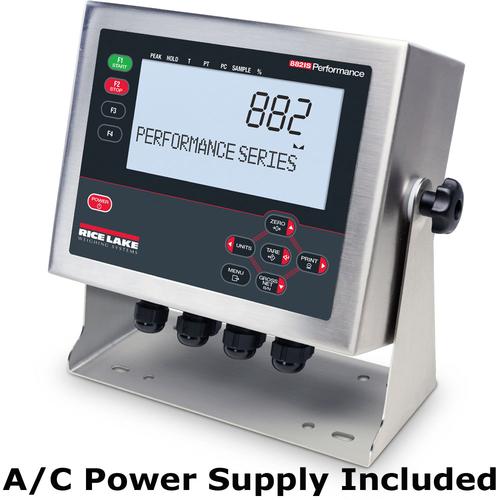 Rice Lake 882IS Intrinsically-Safe 194235 Digital Weight Indicator A/C Power Supply Tilt Stand and Metric Thread Adapter (1/2NPT - M20)