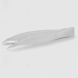 Rice Lake 152414 Tweezers,Curved Tip 130 mm, Tips made of nylon.