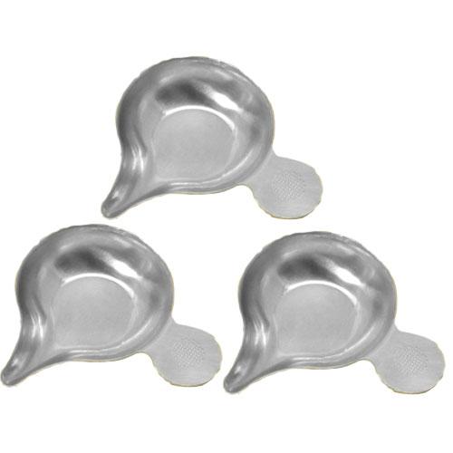 US Balance US-SCOOP-PLUS Set of three aluminum weighing scoop / trays are all same size.