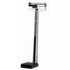 Health O Meter 402KLWH Mechanical Beam Physicians Scale Fixed Poise Bar, Height Rod and Wheels - 390 x 1/4 lb