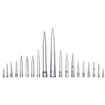 Pack of 960 50-1200 uL Single Tray Sartorius Corporation LH-L791200 Optifit Tip Low Retention Non-Sterile 