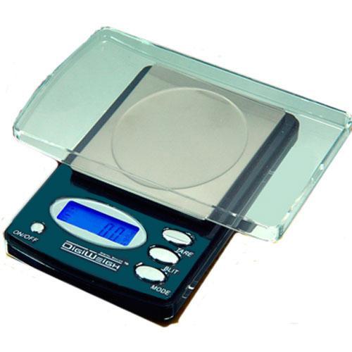 DigiWeigh DW-1000POS-G Green Pocket Scale, 1000 x 0.1 g