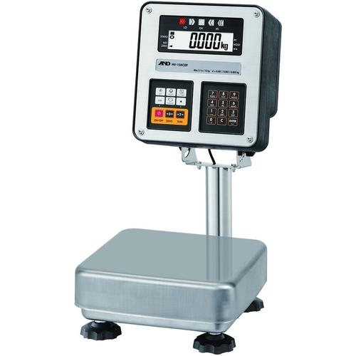 AND Weighing HW-10KCEP Intrinsically Safe IP65 Waterproof Bench Scale - 20lb x 0.002lb