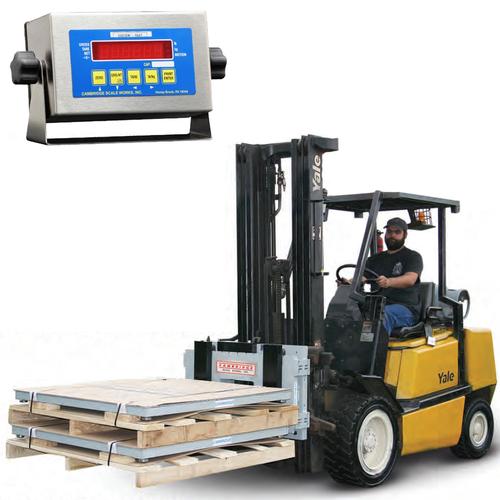 Cambridge DL-CSW-10AT-LFT-5K Legal for Trade 30 x 16 Electronic Lift Truck Scale System  5000 x 5 lb