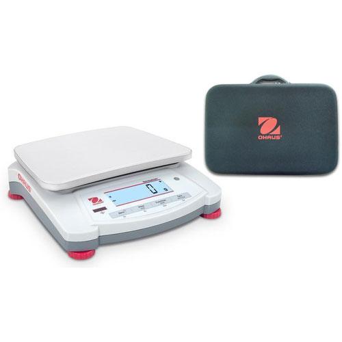 Ohaus Navigator with Touchless Sensors Portable Balance 12000 x 1 g with Carrying Case
