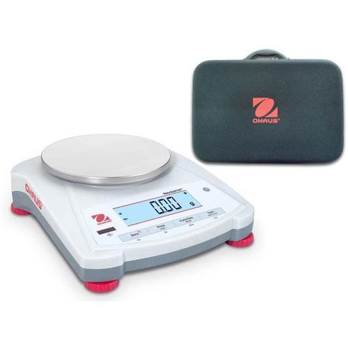 Ohaus Navigator with Touchless Sensors Portable Balance 220 x 0.01 g with Carrying Case