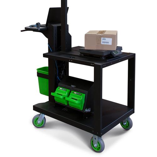Rice Lake 200085 iDimension Plus 30 inch Mobile Cart with Power Swap Nucleus Lithium Power System (Cart Only and Power Only)