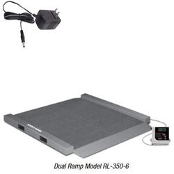 Rice Lake RL-350-6-BT Portable Bariatric Wheelchair Scale Two Ramps ...