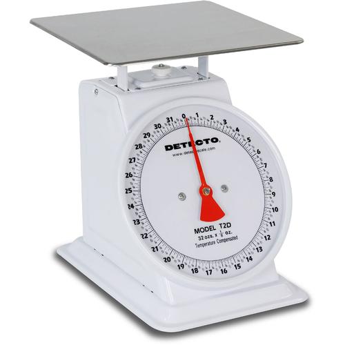 Detecto T-2-D Top Loading Dial Scale with Air Dashpot 32 oz x 1/8 oz