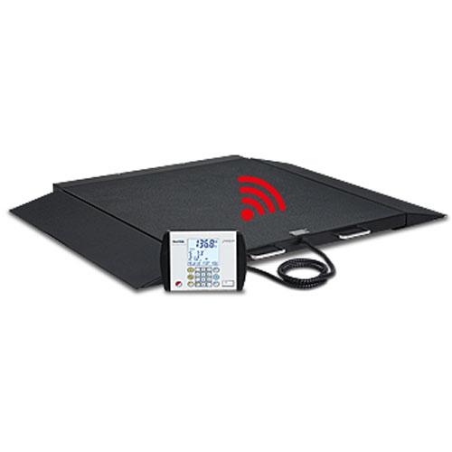 Detecto 6500-C Portable Wheelchair Scale 32 in x 36 in with WiFi / Bluetooth - 1000 lb x 0.2 lb