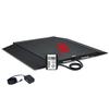 Detecto 6600-C-AC Portable Wheelchair Scale 32 in x 40 in  with WiFi / Bluetooth and AC Adapter - 1000 lb x 0.2 lb