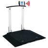 Detecto 6560-C Portable  Handrail Wheelchair Scale with WiFi / Bluetooth 1000 lb x 0.2 lb