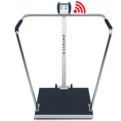 Detecto 6856-C - High Capacity Digital Handrail Scale with WiFi / Bluetooth 1000 lb x .2 lb