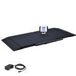 Detecto 8500-AC Portable Stretcher Scale with AC Adapter 1000 lb x 0.2 lb Detecto 8500-AC Portable