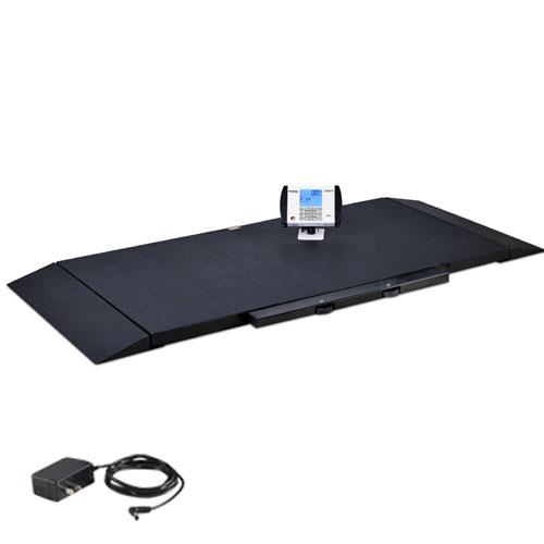 Detecto 8500-AC Portable Stretcher Scale with AC Adapter 1000 lb x 0.2 lb