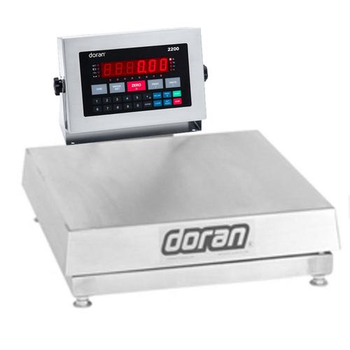 Doran 22002-ABR Washdown Bench Scale with 10 x 10 Base and Attachment Bracket 2 x 0.0005 lb
